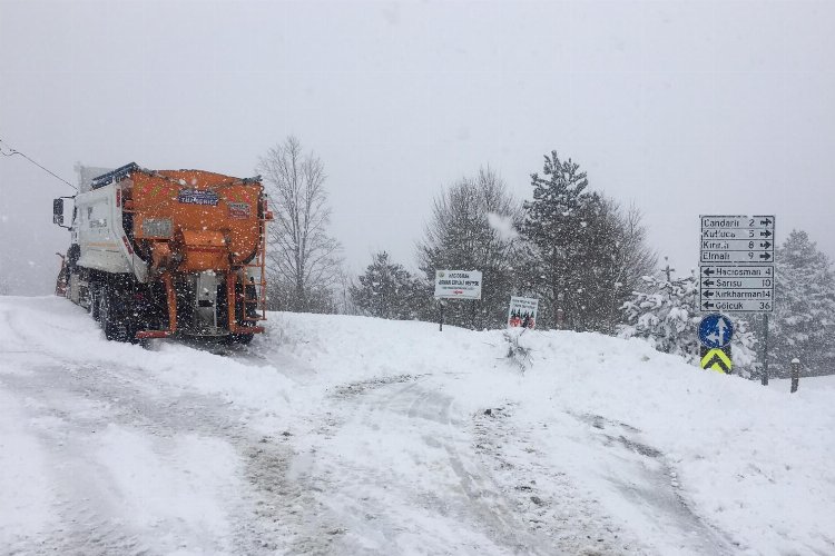 Bursa'da 122 mahalle yolu ulaşıma açıldı -