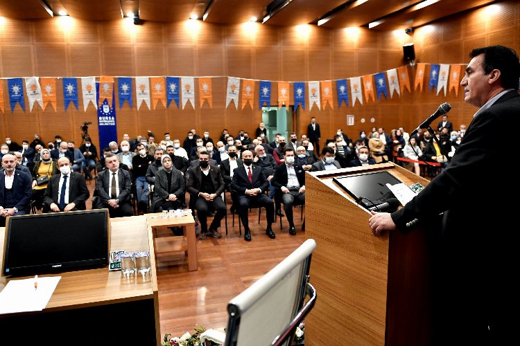Bursa'da AK Parti Osmangazi İlçe Danışma Toplantısı yapıldı -