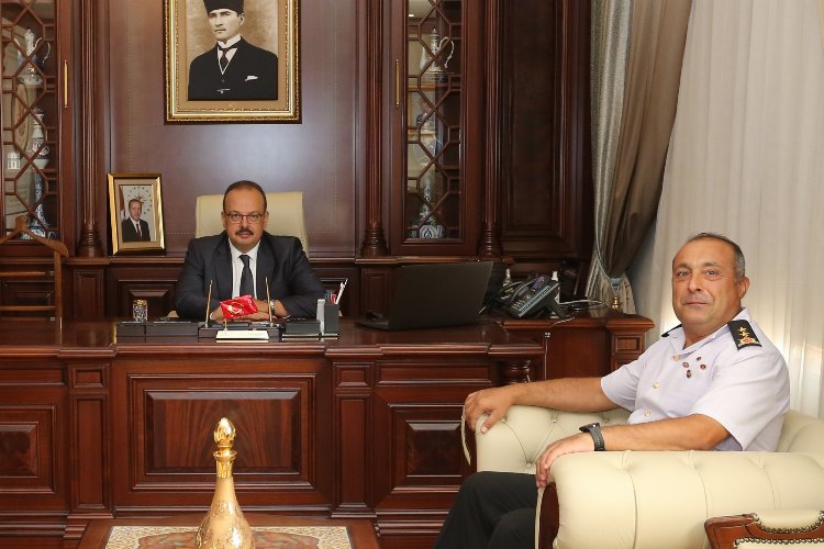 Bursa'da Aktemur Paşa'dan Vali Canbolat'a ziyaret -