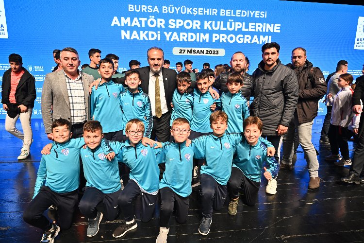 Bursa'da amatör kulüplere 'Büyükşehir' gücü -