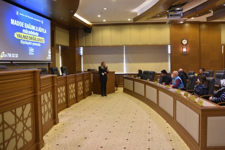Bursa'da bağımlılıkla mücadele eğitimi -