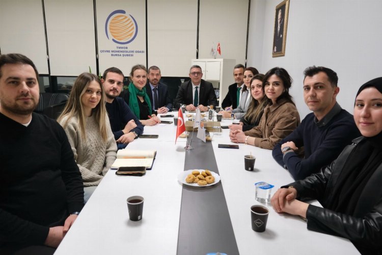 Bursa'da Çevre Mühendisleri görev bölümü yaptı -