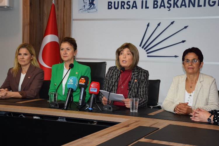 Bursa'da CHP'li kadınlardan 'kadın muhtarlar' açıklaması -