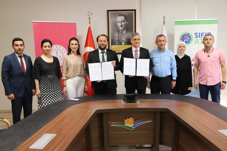 Bursa'da eğitimde 'çevre' protokolü -
