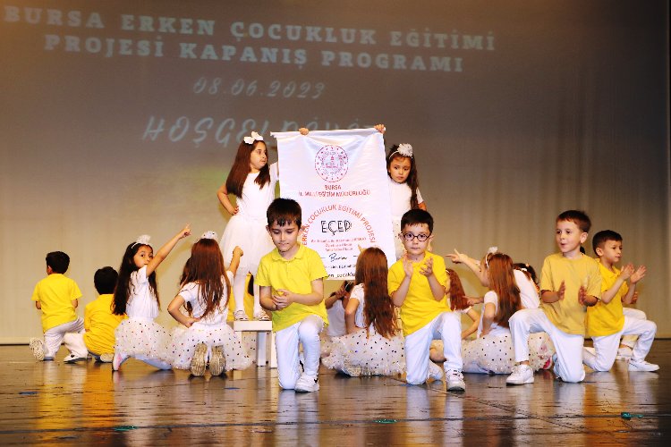 Bursa'da 'Erken Çocukluk Eğitimi Projesi' tamamlandı -