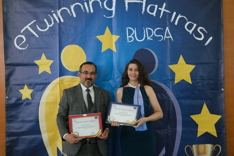 Bursa'da 'eTwinning kalite etiketi' heyecanı -