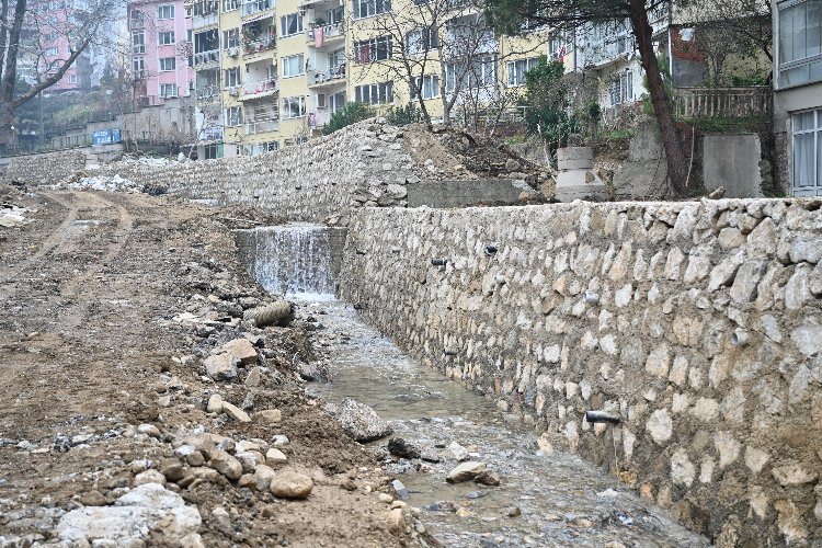 Bursa'da Gökdere daha estetik hale getiriliyor -