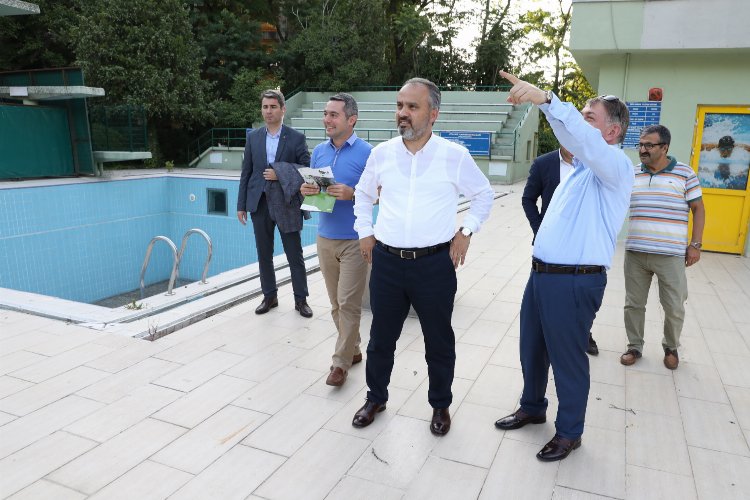 Bursa'da 'Havuzlu Park’ta büyük dönüşüm başladı -