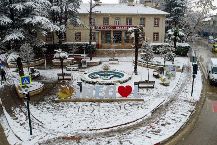 Bursa'da İnegöl 'kar'ı hazır kıta bekliyor! -
