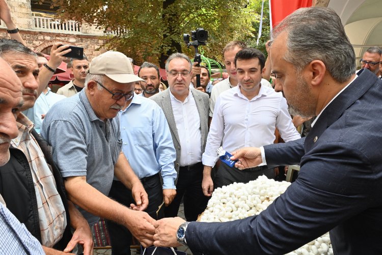 Bursa'da 'ipeksi' festivale koza alımlı başlangıç -