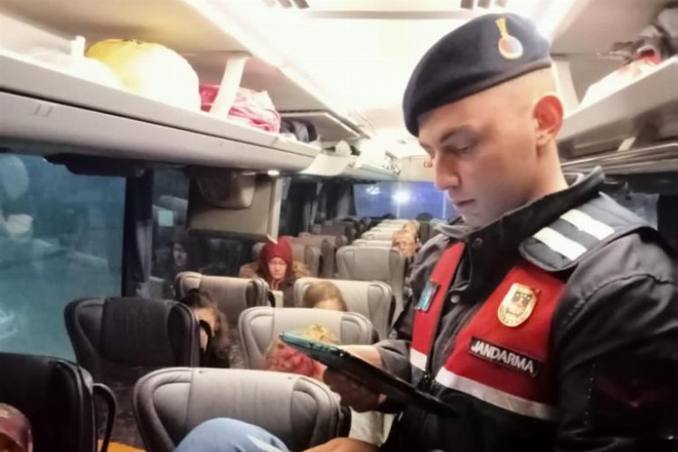 Bursa’da Jandarmadan huzur güven uygulaması -