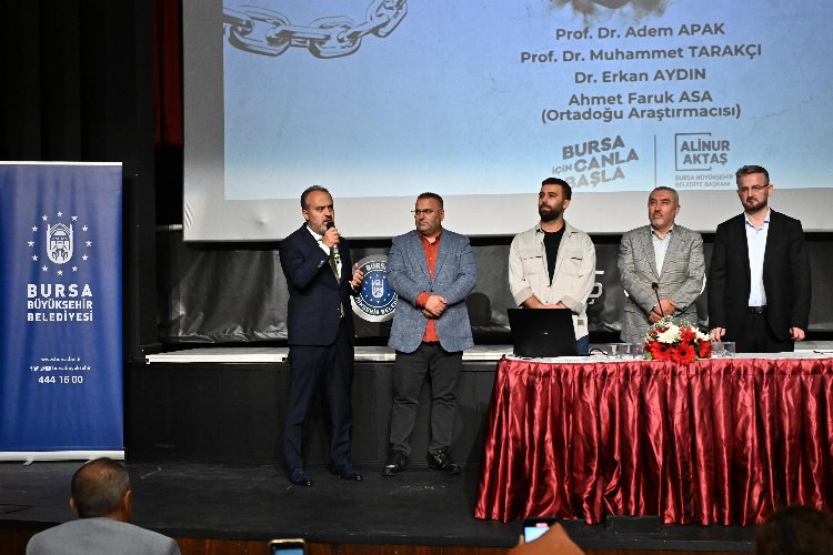 Bursa'da 'Kudüs ve Biz' paneli -