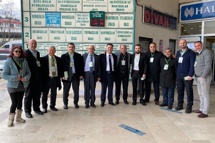 Bursa'da matbaacılar ve kırtasiyeciler yeni başkanını seçti -