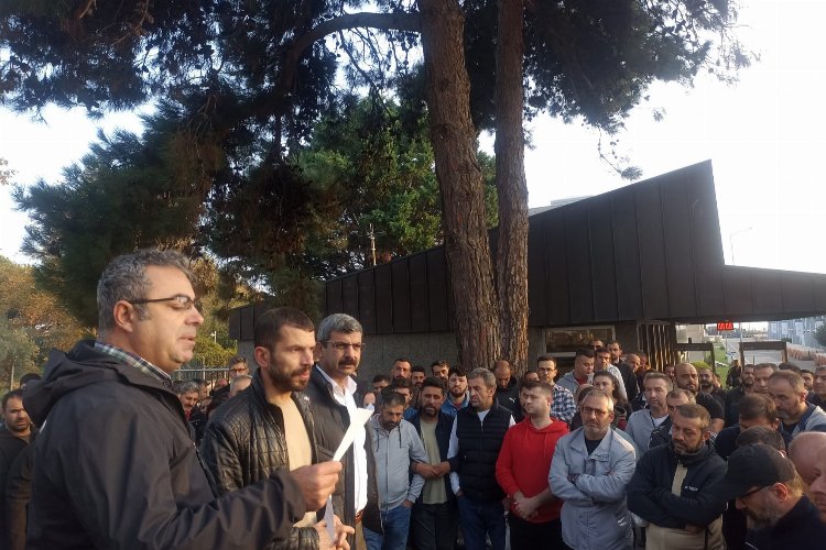 Bursa'da metal işçilerinden tepkili eylem -