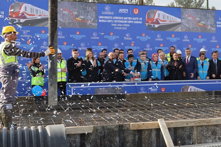 Bursa'da metronun yeni rotası: Görükle -