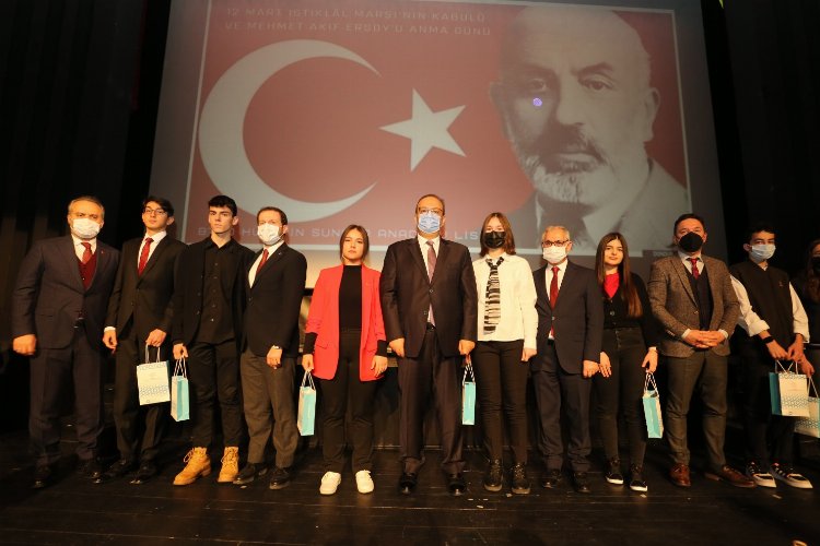 Bursa'da Milli Marşımızın kabulü kutlandı -