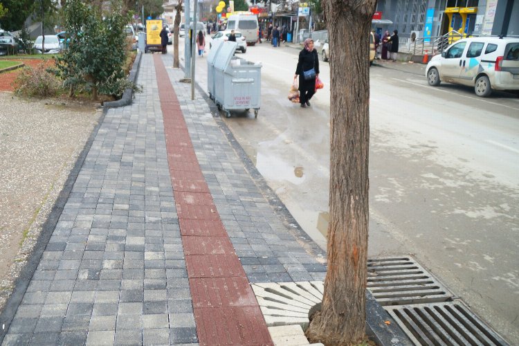 Bursa'da Mudanya'nın caddelerine 'yaya' estetiği -