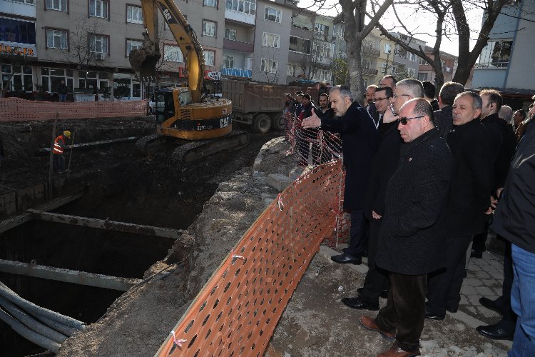 Bursa'da Mustafakemalpaşa’nın altyapısı güçleniyor -