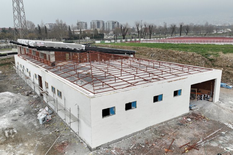 Bursa'da 'Okçuluk Salonu'nda çalışmalar hızlandı -