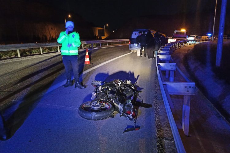 Bursa'da Otoban Karsak kavşağında feci kaza! -