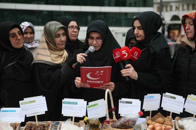 Bursa'da 'Saadet'li kadınlardan 'yerli' açıklama -