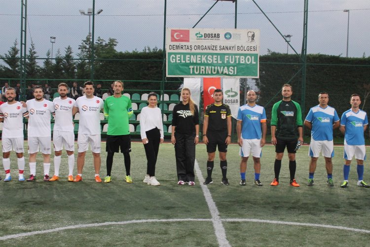 Bursa'da sanayicilerden sportmenliğe yakışır turnuva -