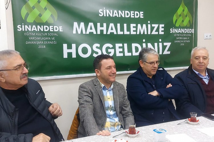 Bursa'da Sinandede'nin konuğu Milletvekili Atilla Ödünç oldu -