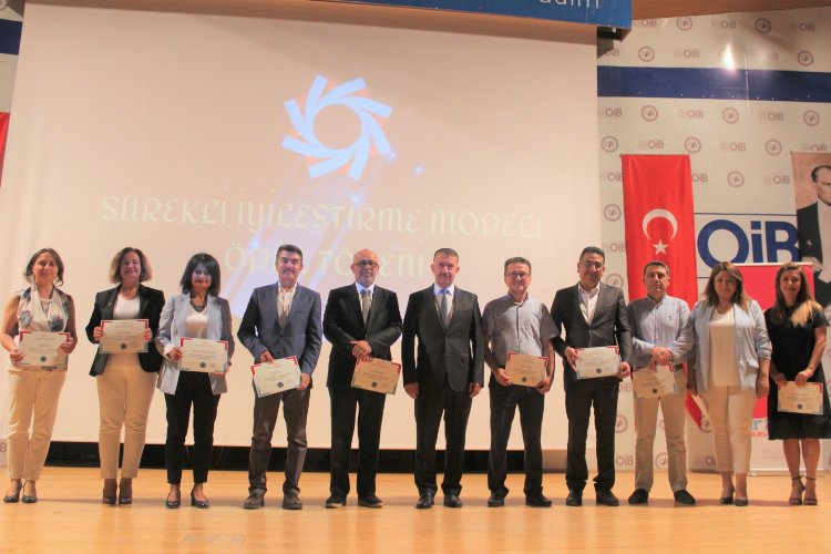Bursa'da 'sürekli iyileştiren' kurumlar ödüllendirildi -
