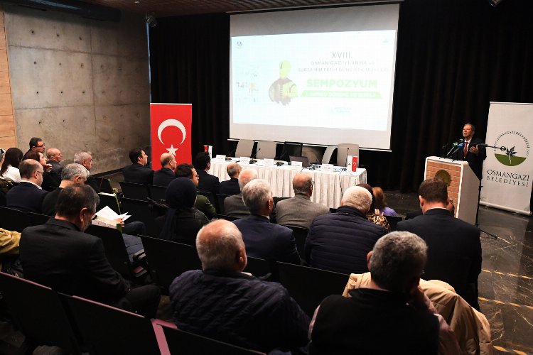 Bursa'da 'Sultan I. Ahmed Dönemi ve Bursa' anlatıldı -