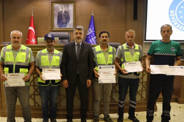 Bursa'da ulaştıran ekip sertifikalandı -