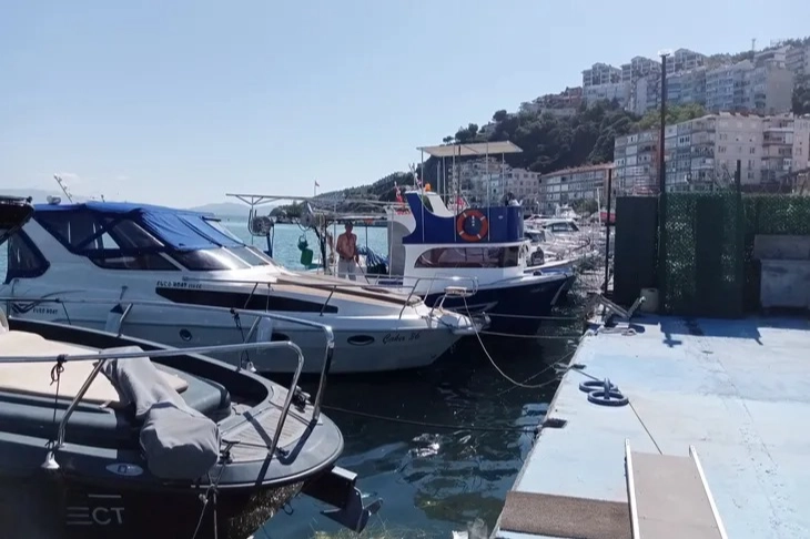Bursa'da yat limanı çevreye zarar veriyor -