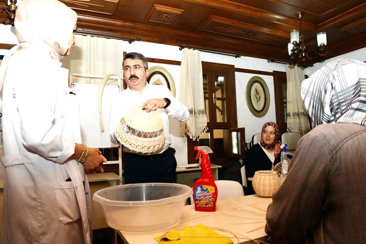 Bursa'da YILMEK kursiyerlerine Başkan'dan ziyaret -