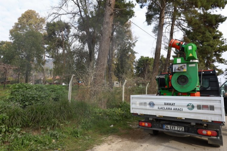 Bursa ekibinden Hatay’da uçkunla mücadele -
