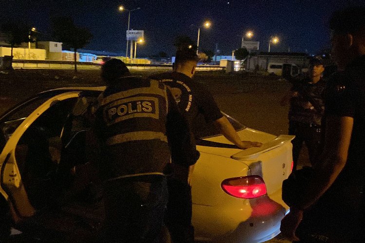 Bursa Emniyeti'nden şok denetimler sürüyor -