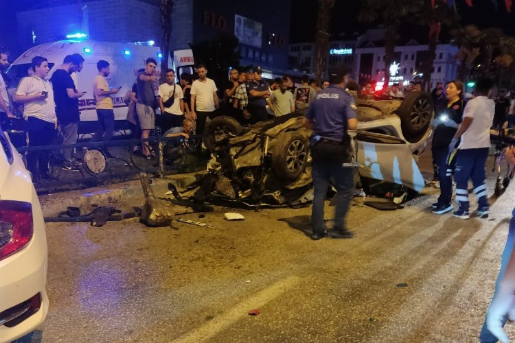Bursa Formara'da dehşet kaza -