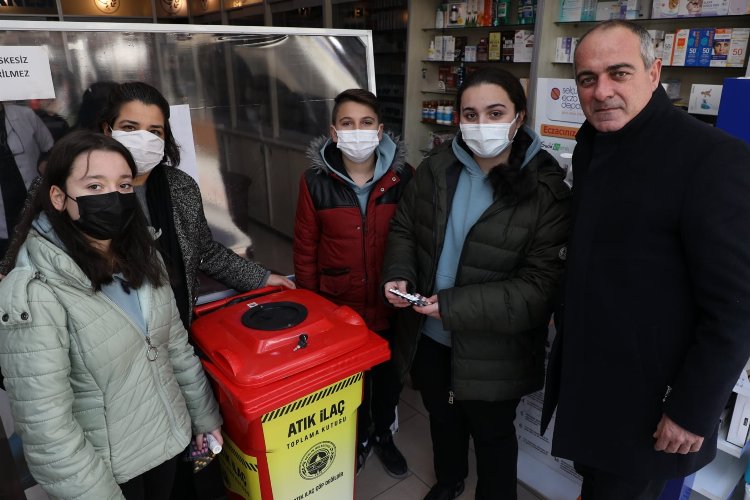 Bursa Gemlik'te atık ilaç seferberliği -