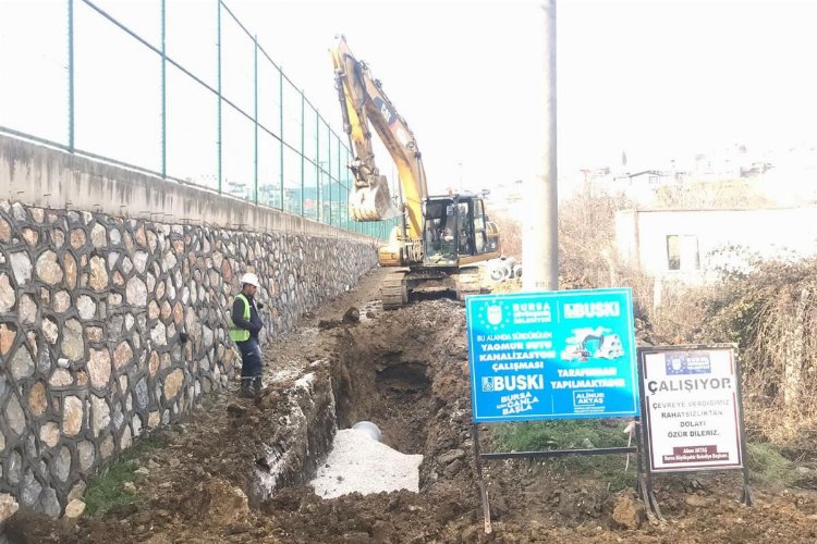 Bursa Gemlik'te Büyükşehir'den altyapı atağı -
