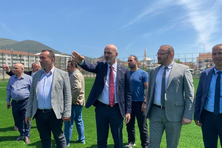 Bursa Gemlik'te spor yatırımı -