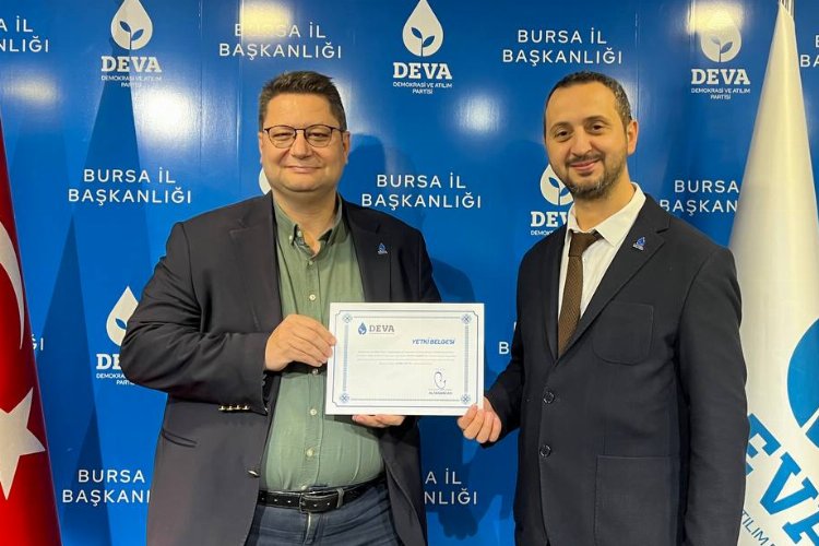 Bursa Gürsu'da DEVA bayrak değişimi yaptı -