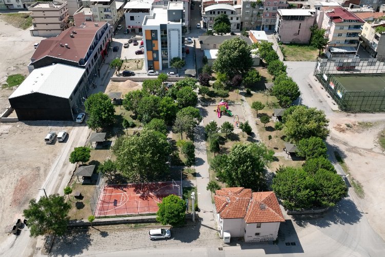 Bursa Gürsu'da Yakup Saraç Parkı'na yeni çehre -