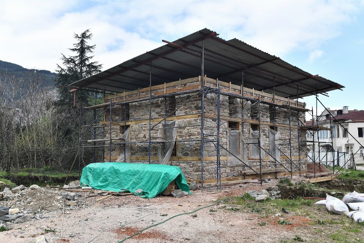 Bursa Hisar'da tarihi mescid gün yüzüne çıkıyor -