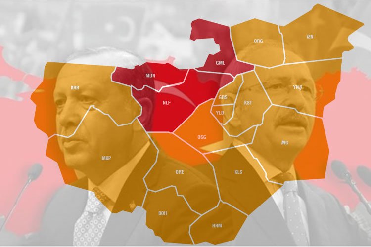 Bursa ilçelerinin sandık sonuçları... -