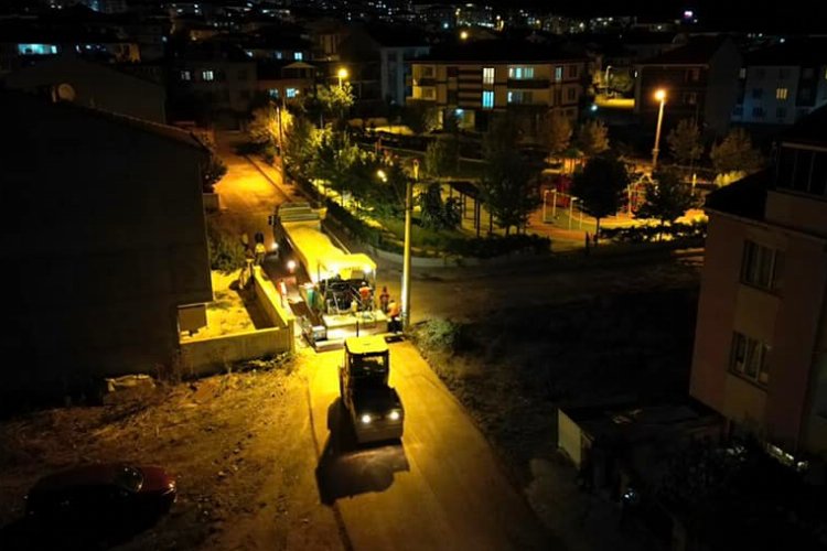 Bursa İnegöl'de 27 sokakta sathi kaplama -