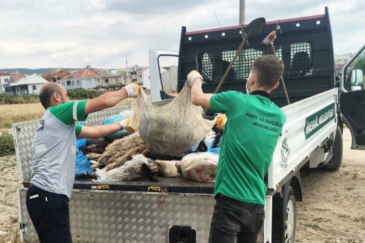 Bursa İnegöl'de 300 ton kurban atığı toplandı -