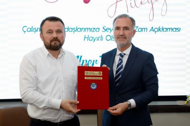 Bursa İnegöl'de 530 işçiye seyyanen zam müjdesi -