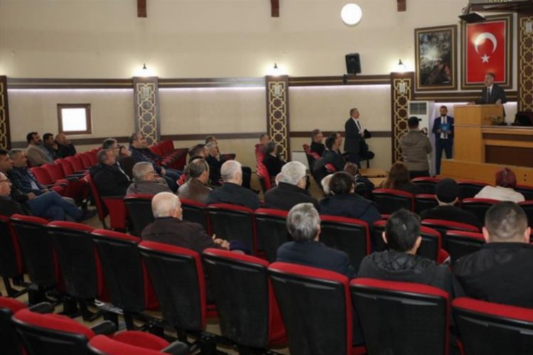 Bursa İnegöl'de çiftçilere tarımsal 'hibe'ler anlatıldı -