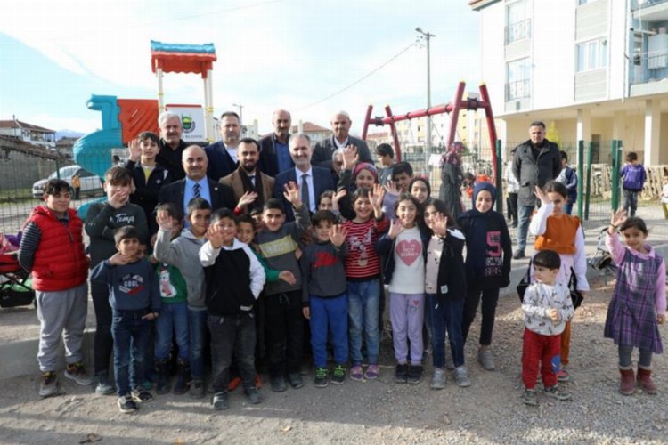 Bursa İnegöl'de 'Huzur'lu iki yeni park -