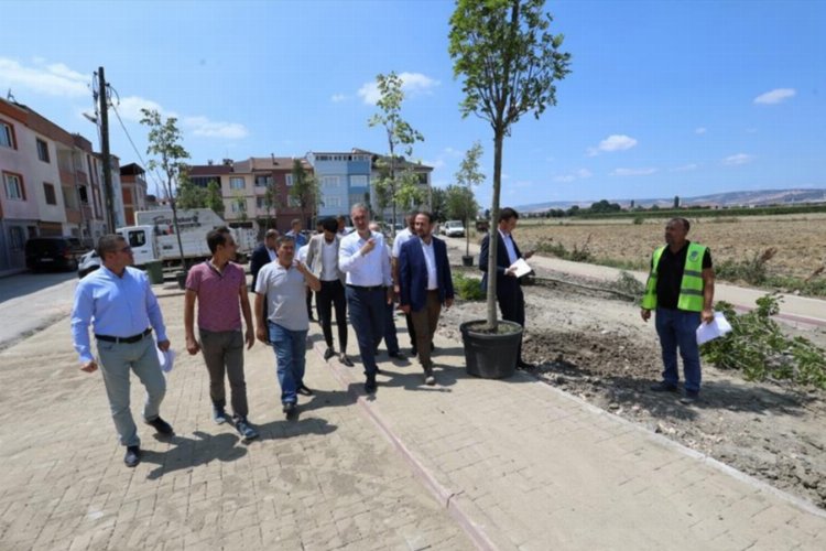 Bursa İnegöl'de mahalle otoparkları çoğalıyor -
