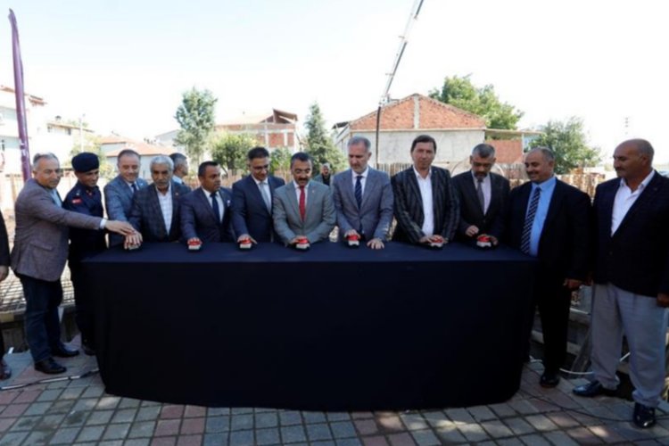 Bursa İnegöl'de Mevlana Camisi'ne temel -