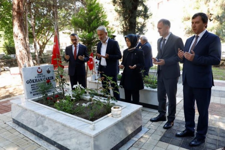 Bursa İnegöl'de şehitler dualarla anıldı -